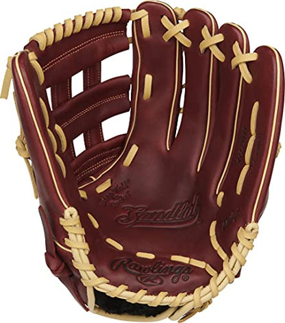 Rawlings | Sandlot Baseball Glove | Sizes 11.5"-12.75" | Multiple Styles - size: 12.75 inch | Pro H-Web