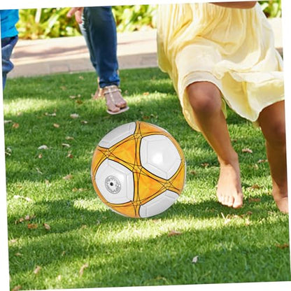 Abaodam Size 5 Soccer Ball Machine Stitched PVC Training Ball for Boys and Girls and Adults Sturdy Outdoor Soccer Equipment for Games and Practice 1 Piece