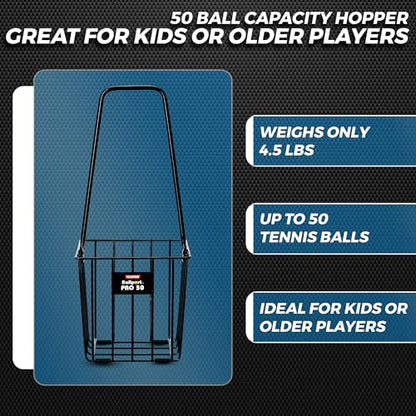 Tourna Ballport Pro Ball Pick up Tennis Hopper - style: 50 Ball