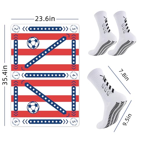 Premium Soccer Training Mat with Video Guide - Non-Slip Soccer Footstep Practice Pad for Indoor & Outdoor - Ultimate Ball Control Equipment to Improve Dribbling Skills