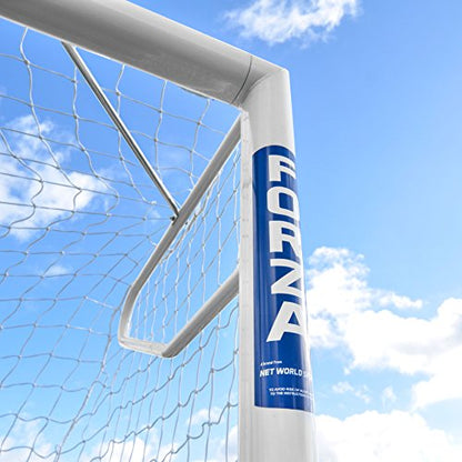 FORZA Aluminum Soccer Goals [11 Sizes] | Professional Soccer Goal Posts *The Goal Nets Used by MLS & Premier League Clubs* - size: 16ft x 7ft, style: Alu110 Socketed