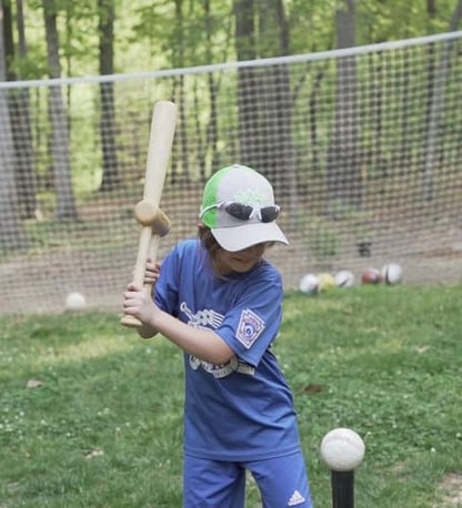 No Errors Sports Sequence Training Bat, Ultimate Two-Handed Baseball Trainer for Swing & Barrel Control, Ideal for Pro Players & Coaches - style: Junior - 20”
