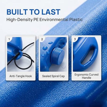 Tennis Ball Training Baseboard – Improve Your Skills & Perfect Your Swing, Solo Tennis Trainer Rebound Ball with 3 Balls, Tennis Practice Rebounder with Base for Beginner Adult Home - color: Blue