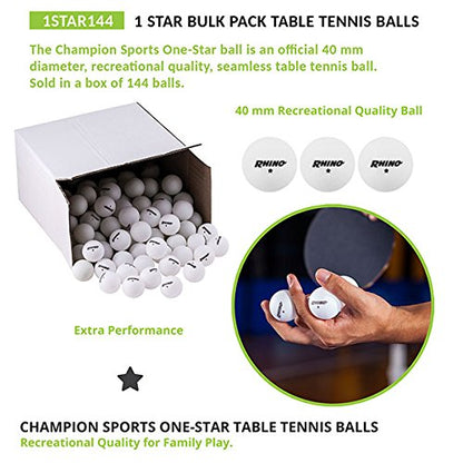 Champion Sports Champion Sports Table Tennis Balls