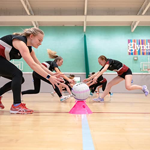 FORZA Cone & Hurdle Training Sets | Improve Your Speed & Agility Skills - Available in 3 Styles and 8 Colors - color: Pink, style: Super Cone