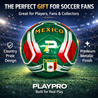 Country Training Soccer Ball: World Edition - size: 4, style: MEXICO