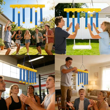 Reflex Drop Sticks Challenge Game, 3 Adjustable Catching Falling Sticks Game, Hand Eye Coordination Training Game, Reaction Time Training Hand Speed Challenge Game
