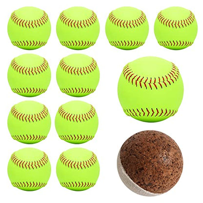 Practice Softballs Size 12 Inch Softballs. Fastpitch Softballs, Official 12 inch Size and Weight