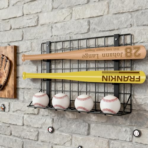 Personalized Mini Bat Custom Baseball Bats 18” Customized Wood Baseball Bat Engraved with Name Text Number for Tee Ball Training Games Little League Softball Team Coach Gift