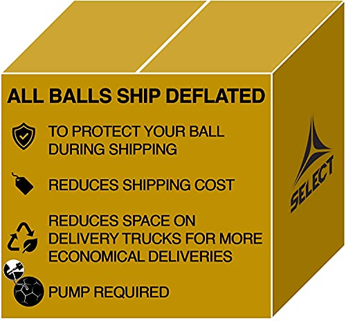 Select Classic Soccer Ball - color: Orange V21 - 1-Ball, size: 3