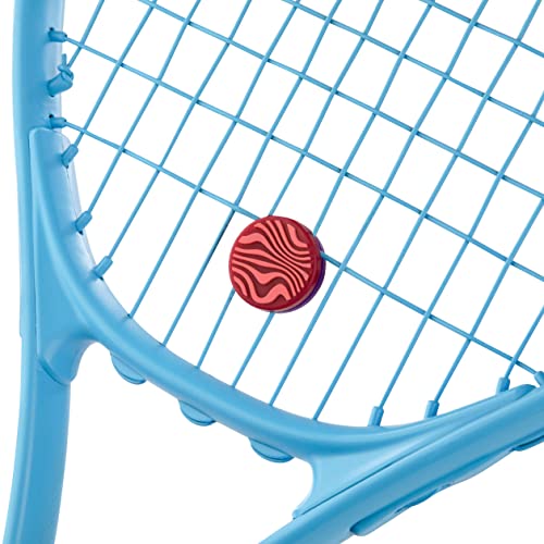 Get A Grip Tennis Dampeners – Vibration Dampener for Tennis Rackets – Shock Absorbing, Reduce String Vibration & Improve Feel – Fun, Colourful, Retro Designs – Tennis Accessories Gift - color: The Retro Duo