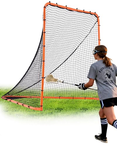VEVOR Portable Lacrosse Goal - Complete Training Accessory Set with Extended Coverage for Youth and Adults