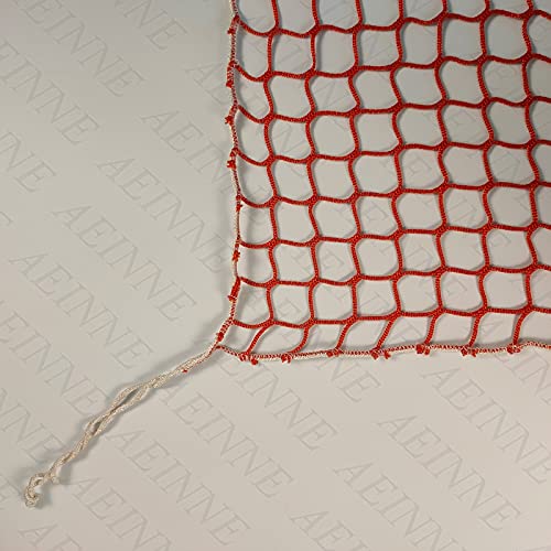 Football Soccer Backstop Net, Net Material Nylon Backstop Net Backyard Fence Barrier Backstop Nets Replacement Net Soccer Goal Netting for Baseball Softball Tennis Hockey Court - size: 1×4m/3.3×13ft