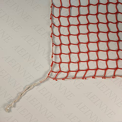 Football Soccer Backstop Net, Net Material Nylon Backstop Net Backyard Fence Barrier Backstop Nets Replacement Net Soccer Goal Netting for Baseball Softball Tennis Hockey Court - size: 1.5×5m/4.9×16.4ft
