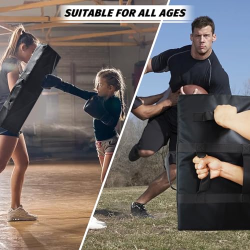 Taekwondo Kick Shield Pad: 24x16in Large Martial Arts Punching Blocking Boxing Pad for Adults Gym MMA