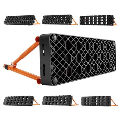 VEVOR Upgrade Soccer Rebounder Board, Mult-Adjustable Angles Portable Soccer Rebound Wall, Foldable Kickback Board, Soccer Practice Equipment, Ideal for Kids and Adults Passing & Shooting Drills - size: 37.4" x 9.8"