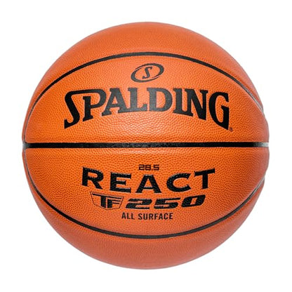 Spalding React TF250 Indoor-Outdoor Basketball - size: Size 6, 28.5"