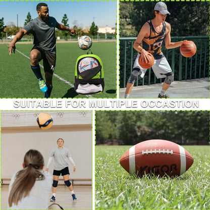 Hsmihair Soccer Bag-Soccer Backpack&Backpack for & Football Volleyball & Basketball,with Ball Compartment and Separate Cleat