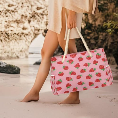 Beach Bag Waterproof Sand-proof Canvas Tote Lightweight Shoulder Bag Suitable for Family outdoor travel - color: B1