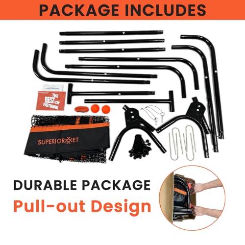 4x7FT Lacrosse Rebounder,Volleyball Training Equipment,Bouced Back Net in Different Angels with 2 Lacrosse Balls for Backyard Practice