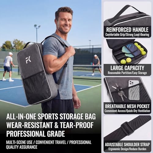 Pickleball Paddles Set of 2 T700 & 16mm Carbon Fiber Pickleball Paddles with CMS Matte Surface Lightweight Honeycomb Core & Durable Edge Guard Protector & Comfortable Grip