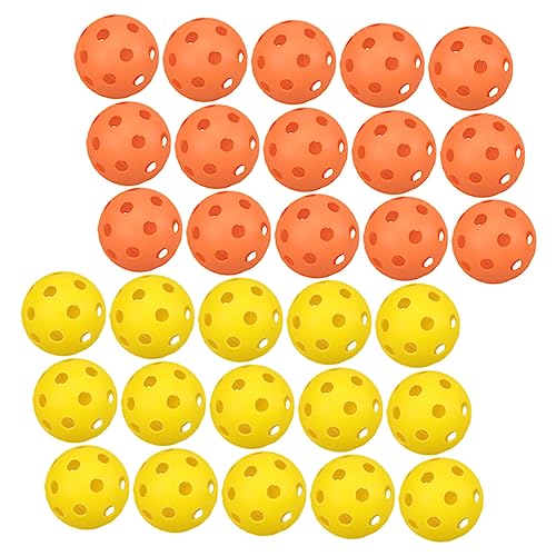 30pcs Indoor Golf Practice Perforated for Training Lightweight Safe for Indoor Use Bright Colors for Low Light Conditions Premium Pe Material for Enhanced Durability