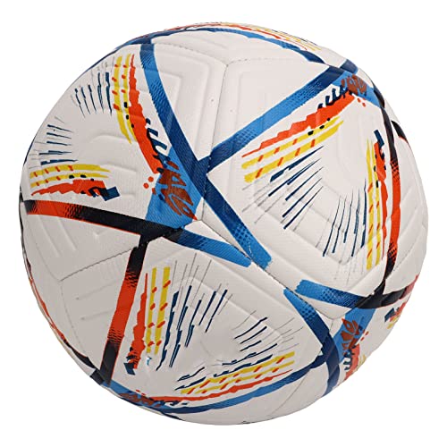 aqxreight Football Training Balls with Bright Colors Competitive Sports for Players of All Ages Ideal for Training and Fun