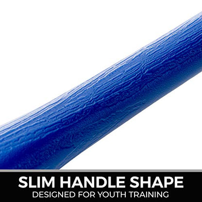 Franklin Sports MLB Kids Baseball Bat and Ball Set - Lightweight 30" Youth Plastic Bat - Multiple Colors