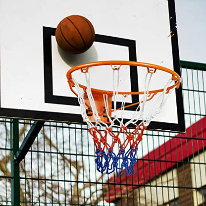 Aoneky Basketball Rim Replacement, Standard 18" Size Basketball Goal Hoop with Net