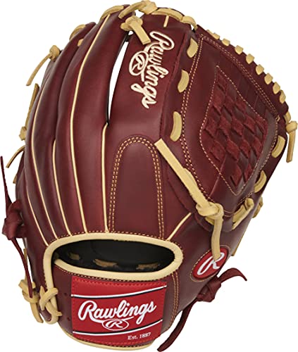 Rawlings | Sandlot Baseball Glove | Sizes 11.5"-12.75" | Multiple Styles - size: 12 inch | Basket Web