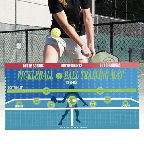Pickleball Dink Pad for Wall Pickleball Practice Rebounder Enhance Pickleball Skill Official Dink Pad for Room Exercise Yard