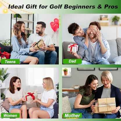 Gagalileo Golf Hitting Net with Target：Professional Heavy Duty Practice Net for Driver Swing Training Backyard Garage