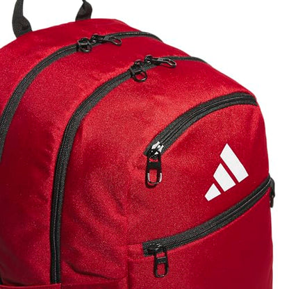 adidas Striker 3 Team Sports Backpack – Daypack for Sports Gym Travel, 36L - color: Power Red