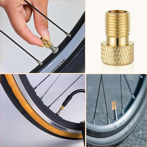 8Pcs Needle Inflating Ball Tire Pump for Portable Tire Inflator, Air Pump Needles for Balls, Air Compressor Adapter Kit for Inflatables, Sport Balls, Bicycles, Bike and Inflator Adapter Kit