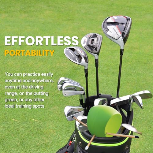 The Connector Golf Training Aid in Improving Hand Positioning, Golf Swing Trainers Aid for Posture Correction Practice.Golf Swing Trainers Are Suitable for Golfers at All Levels,From Beginners To Pros