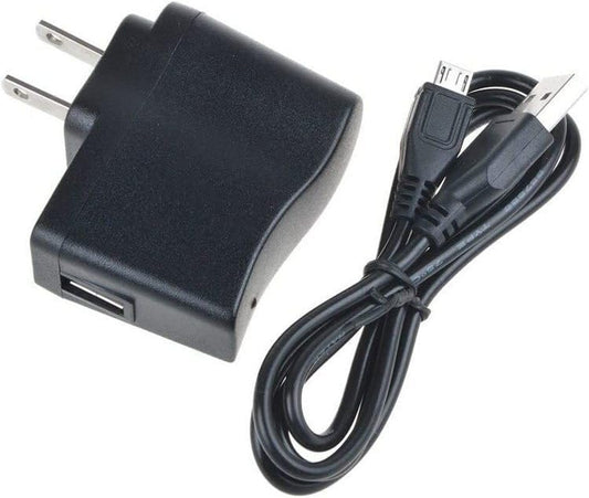 5V AC/DC Adapter + USB C Charging Cable Compatible with Teffim CZK-3693 CZK3693 Electric Ball Pump Volleyball Pump, Basketball Inflator, Football & Soccer Ball Air Pump Power Supply Cable Cord