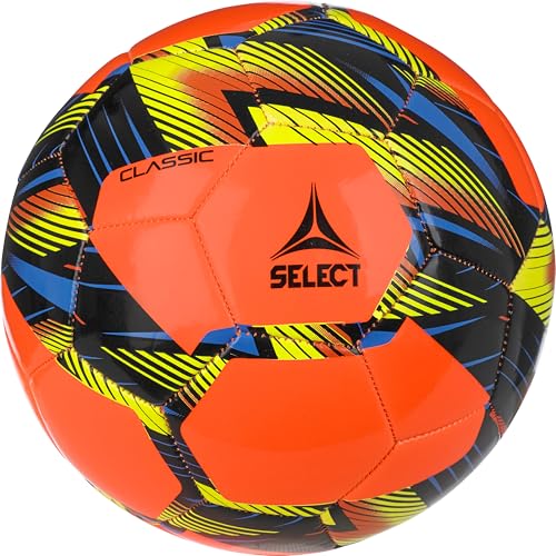Select Classic Soccer Ball - color: Orange V24, size: 4