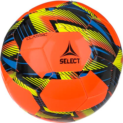 Select Classic Soccer Ball - color: Orange V24, size: 4