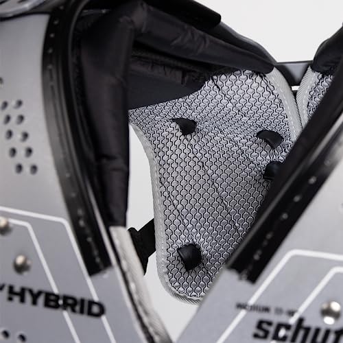 Schutt XV Skill Football Shoulder Pads for Quarterback, Wide Receiver, Defensive Back - size: Small, style: Hybrid