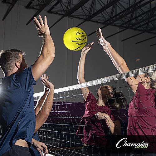 Champion Sports Volleyball Trainers – Lightweight Training Volleyballs, Soft Vinyl Panels, Multiple Sizes