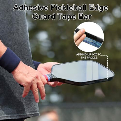30pcs Lead Tape for Pickleball Paddles 3g Weighted Pickleball Lead Tape Strips for Paddle Edge Guard Adhesive Pickleball Tape Bars to Increase Power Swing Speed