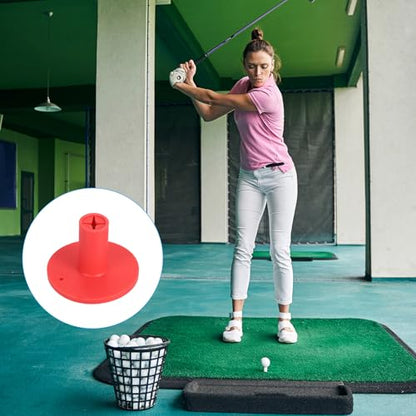 PATIKIL Rubber Golf Tee, Golf Practice Tees Training Driving Range Tee Stable Golf Ball Holder for Outdoors Hitting Mat