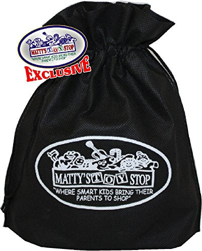 Matty's Toy Stop Deluxe 14-Man Flag Football Set with 7 Yellow Tear Away Belts, 7 Red Tear Away Belts, 4 Yellow Cones, 4 Red Cones, 1 Red Beanbag Flag & Storage Bag - Complete Set