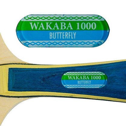 Butterfly Wakaba Shakehand Table Tennis Racket | Japan Series | Outstanding Control with Reliable Speed and Spin | Recommended for Beginning Level Players