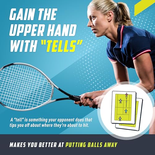 The Little Black Book of Tells - Master Tennis Anticipation, Strategy & Tactics with 52 Tells and Video Access - Learn Essential Tips and Insights on Ball Prediction for Poaching, Alley & Lob Coverage
