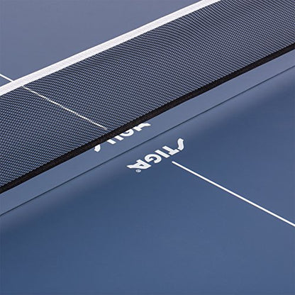 STIGA Space Saver - Compact Ping Pong Table - Separate Table Halves - Regulation Height - No Assembly Required - color: Blue