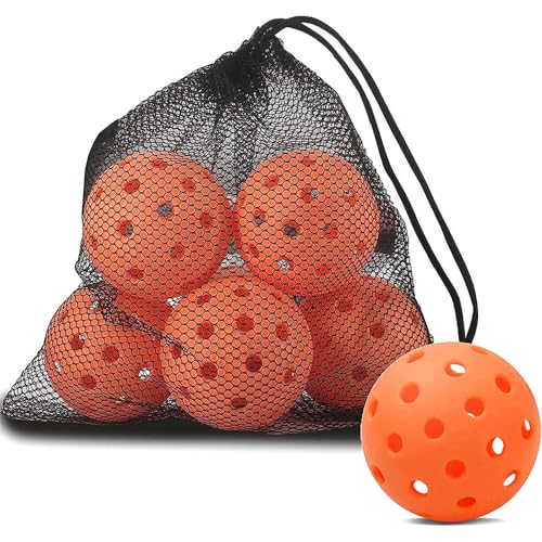 6 Pack Sports Outdoor Pickleballs - 40 Pickleball Balls - USA Pickleball Balls (USAPA) Approved - Official US Open Ball