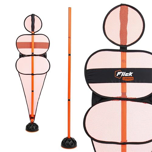 Football Flick Unisex Youth Flick Urban Essentials Set Football Training, Orange,Black, 680mmx380mmx130mm UK