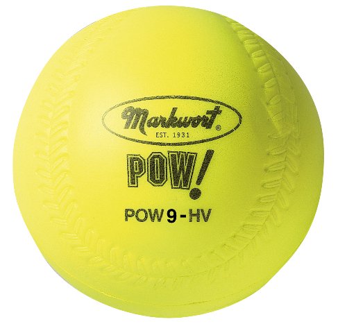 Markwort POW Ball Baseball (Dozen) - color: Hi-Vis, size: 9-Inch