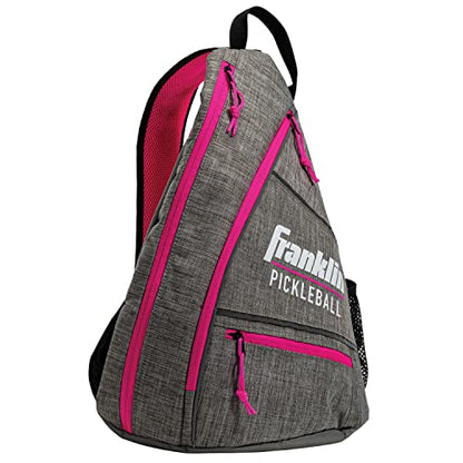 Franklin Sports Pickleball Bags - Sling Bag Backpack for Gear + Equipment - Men + Women - Holds Paddles, Balls + Accessories